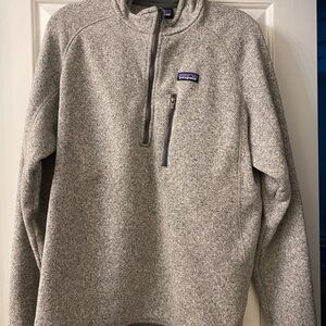 Patagonia Sweater Fleece in Heather Gray